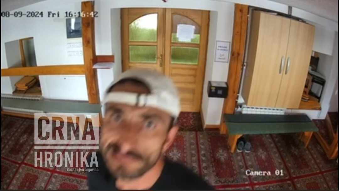 Prepoznajete li lopova koji krade po sarajevskim džamijama?