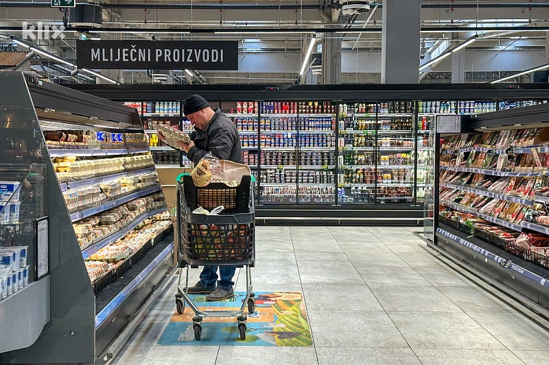 Hrana i piće u BiH skuplji za 9,9 posto u odnosu na prošlu godinu