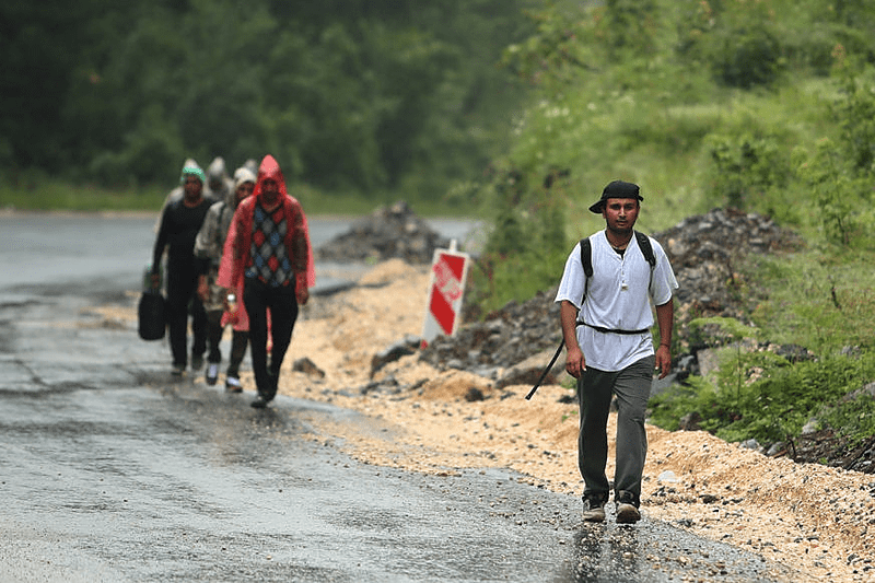 PRITISAK MIGRANATA NA GRANICE NE JENJAVA BiH bi se uskoro mogla suočiti sa dubljom migrantskom krizom