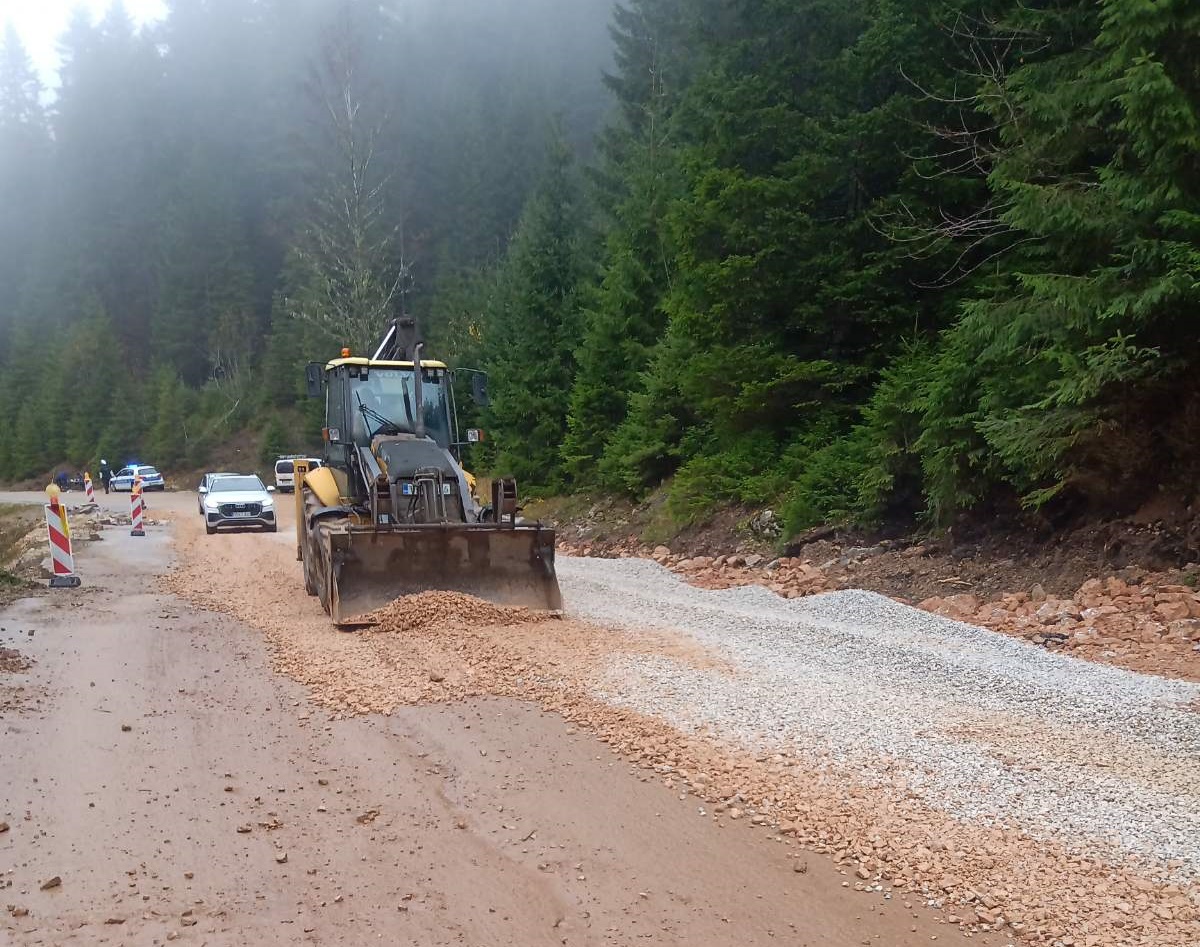 Saniran i prohodan put prema Jahorini