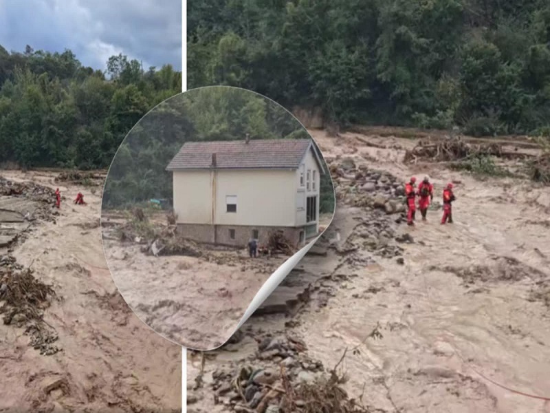 Pogledajte dramatično spasavanje čovjeka iz bujice (VIDEO)