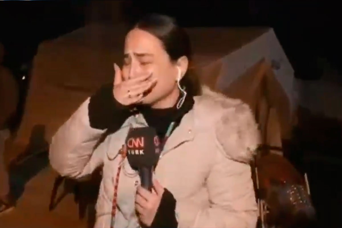 Novinarka CNN-a kroz suze o novom potresu: 