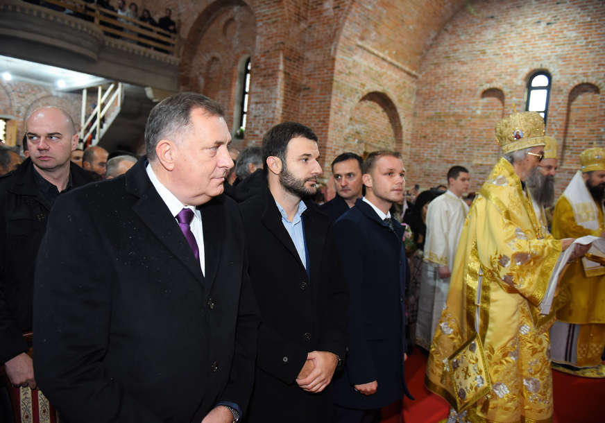 Dodik: Prva liturgija u manastiru Miloševac važan događaj za pravoslavlje