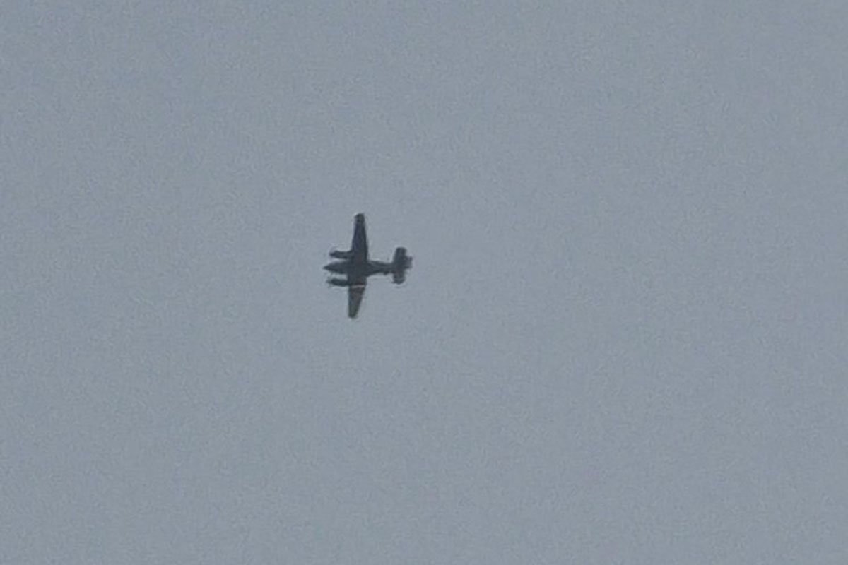 EUFOR-ov avion kruži iznad Banjaluke