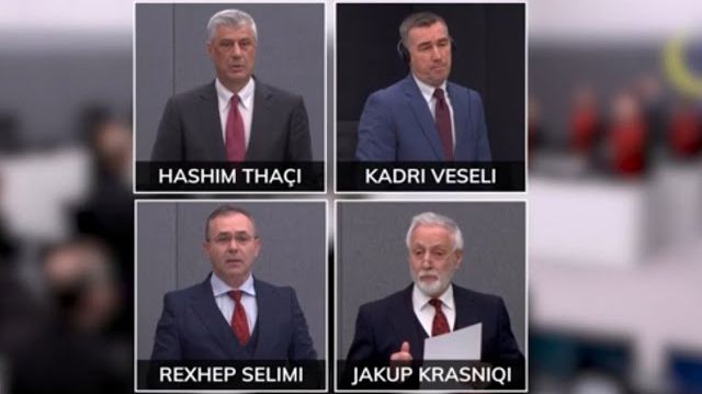 Osuđeni Hašim Tači i Jakup Krasnići na po 25 godina, Kadri Veselji 18 i Redžep Seljimi 13 godina zatvora