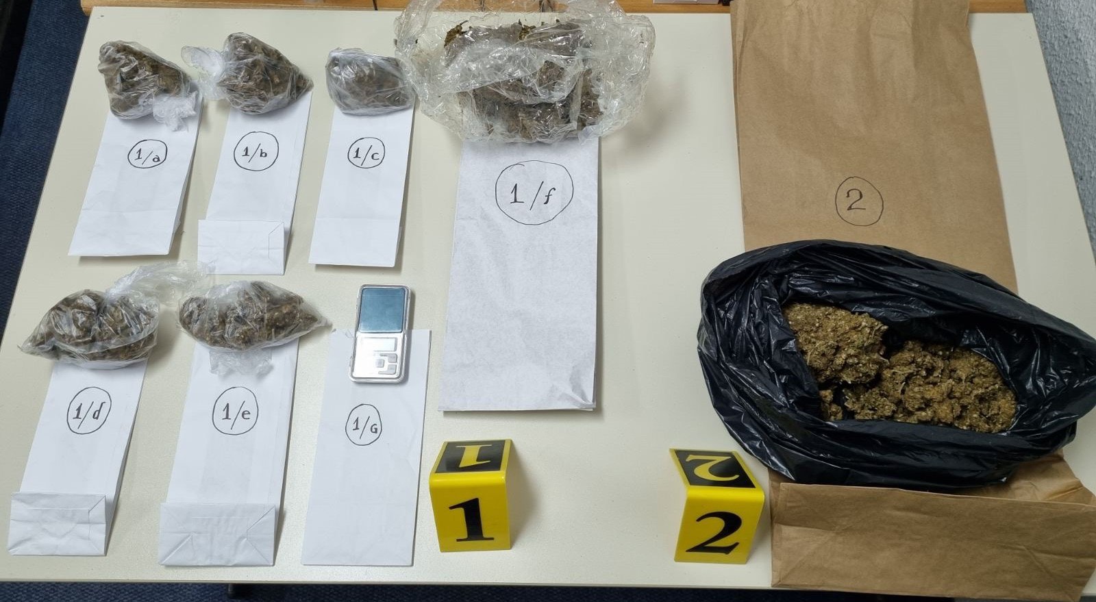 Hapšenje i pretres u Bijeljini, zaplijenjen kilogram droge (FOTO)