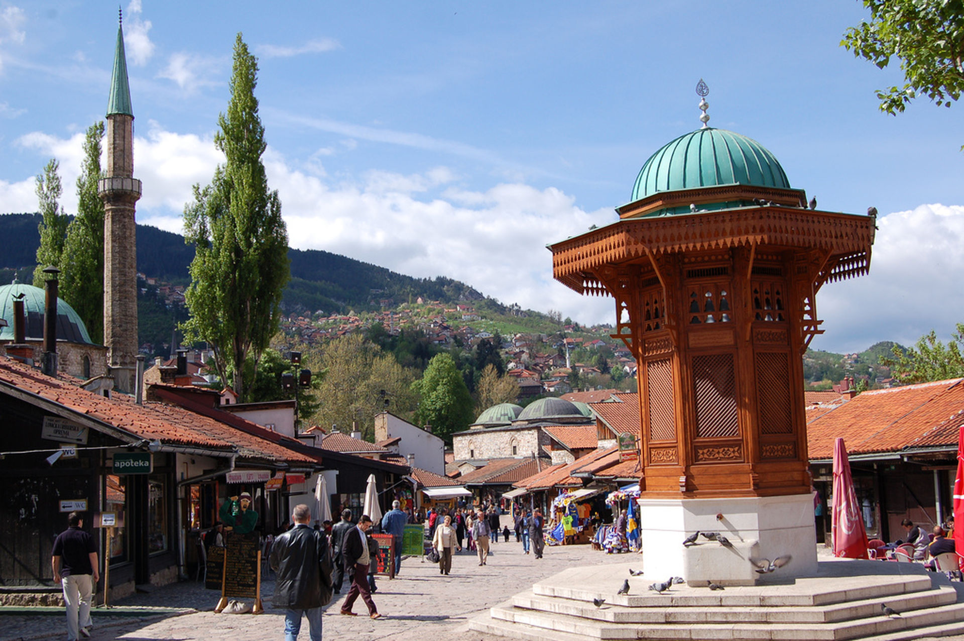 Sarajevo: Pucnjava na Baščaršiji, ranjena jedna osoba