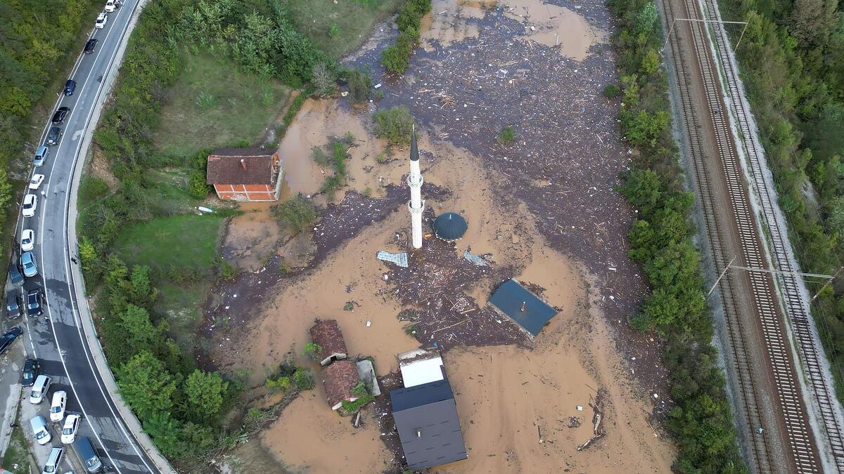 Kako izgleda Donja Jablanica iz zraka: Apokaliptični prizori iz sela razorenog poplavama