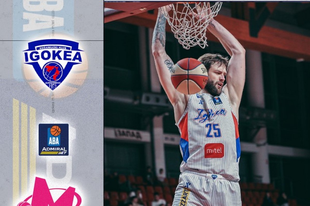 Nastavak ABA lige: Igokea dočekuje Megu