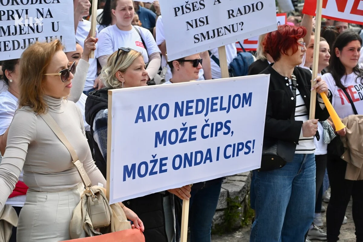 Veliki protest trgovaca u Federaciji BiH: 