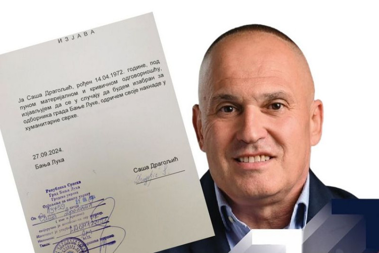 I TO SE DEŠAVA: Ovjerio izjavu da će se odreći odborničke naknade (FOTO)