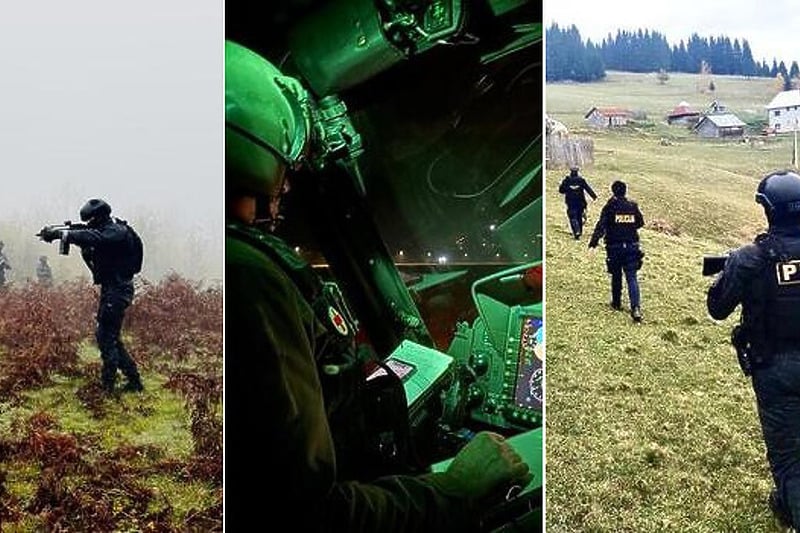 Crna Gora i dalje na nogama, najelitnije jedinice i vojska tragaju sa dvostrukim ubicom Alijom Balijagićem