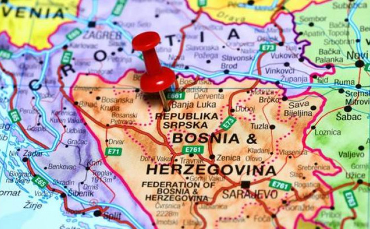Mapa naseljenosti Bosne i Hercegovine /FOTO/: 