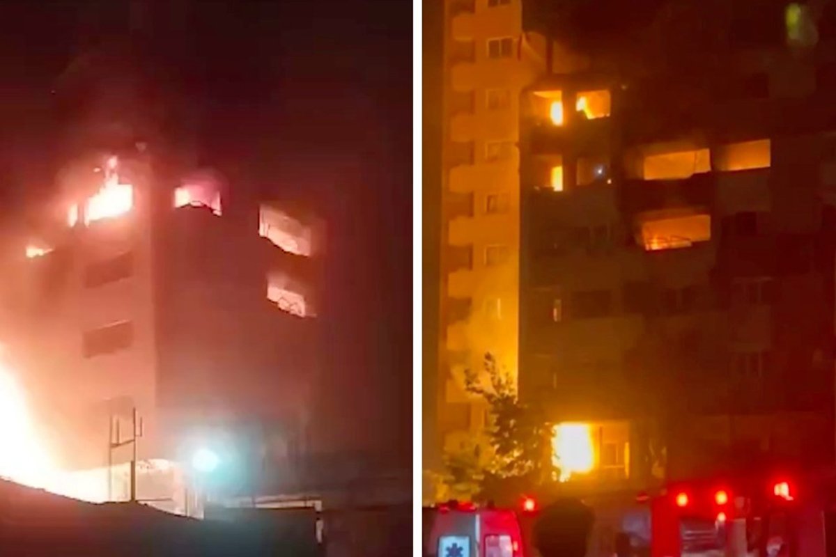 Ovako je noćas izgledao Teheran (VIDEO)