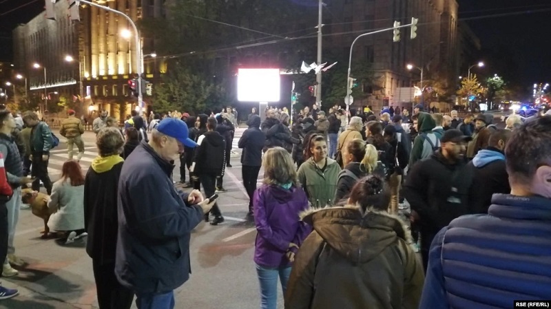 Manji protest u Beogradu zbog najave uvođenja COVID propusnica