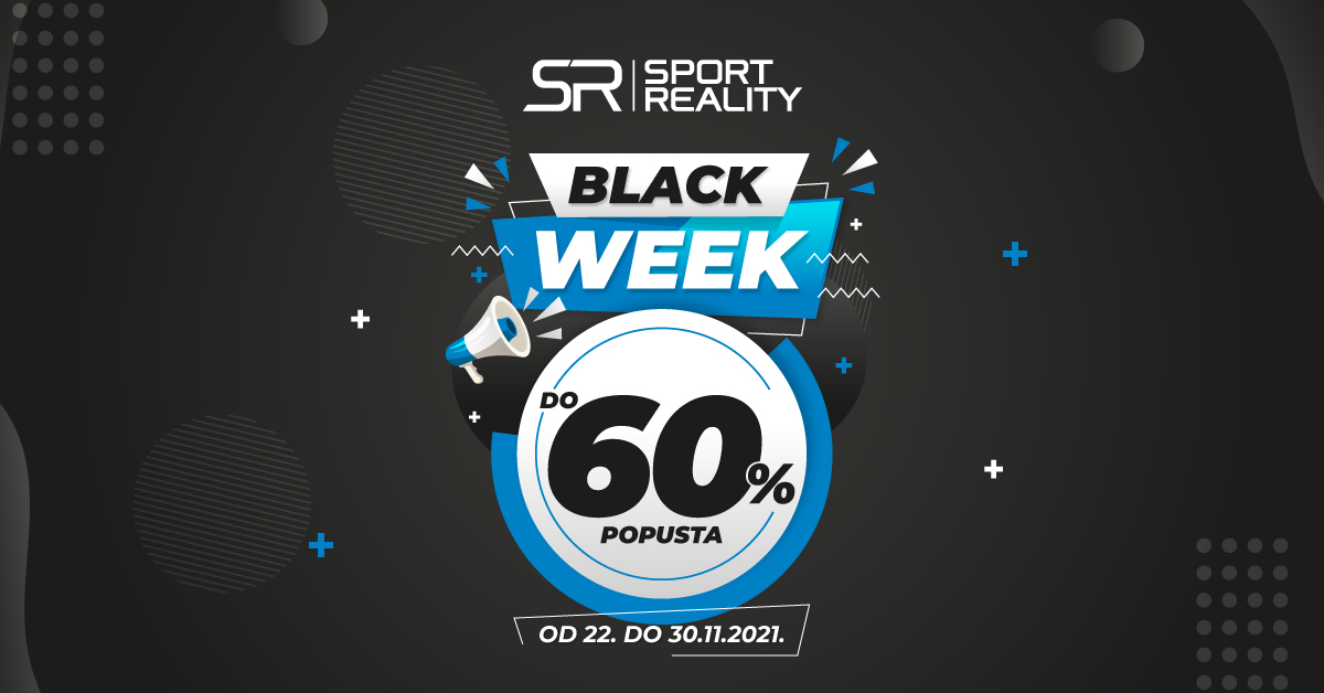 BLACK WEEK SUPER POPUSTI Šoping groznica u Sport Reality radnjama je počela