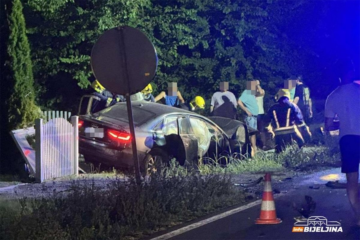 Teška nesreća kod Bijeljine, poginula jedna osoba