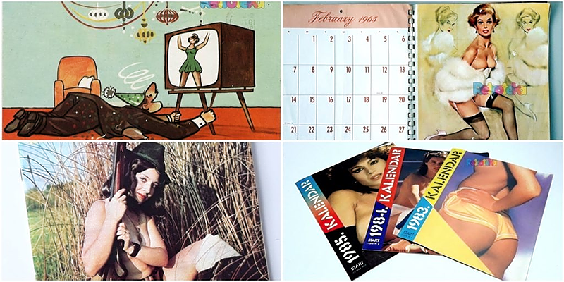 Erotika u bivšoj Jugoslaviji:Kalendari, Slavica Ecclestone, vruće fotografije u časopisima