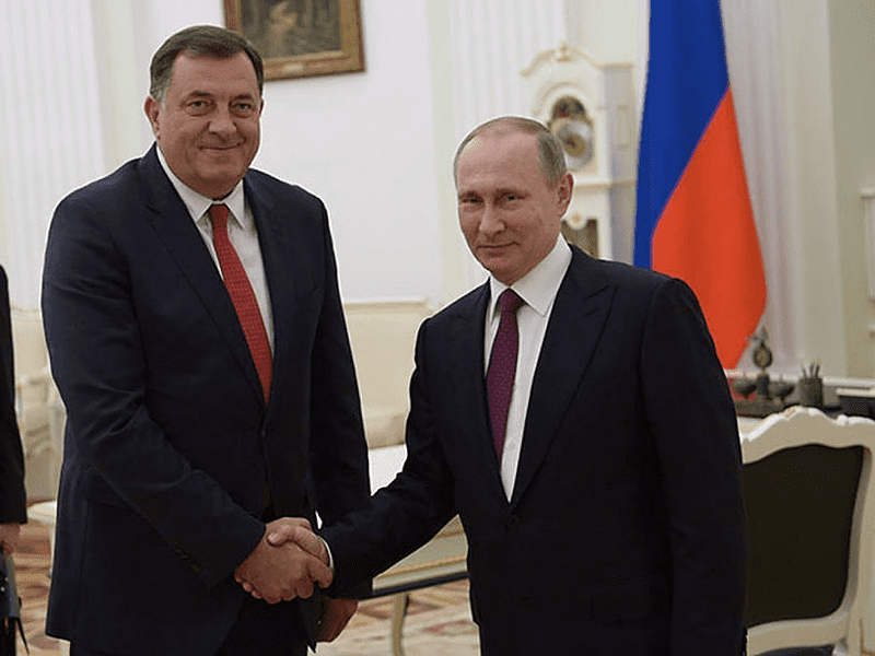 DODIK ČESTITAO ROĐENDAN PUTINU 
