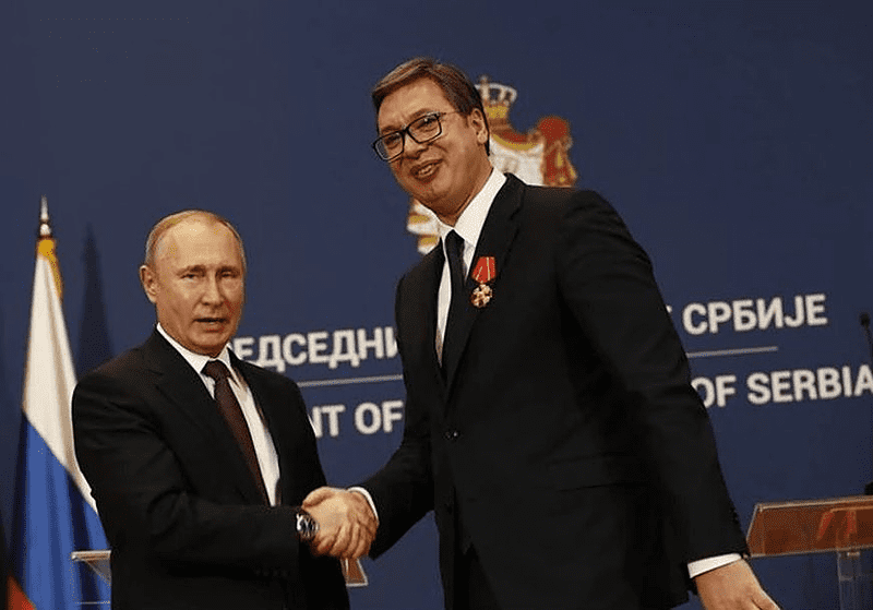 PUTIN RAZGOVARAO SA VUČIĆEM Potvrđen principijelan stav Moskve o rješenju za Kosovo