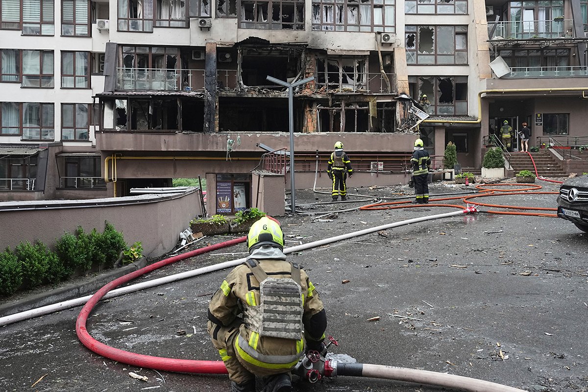 Novi talas ruskih vazdušnih udara, na meti Kijev