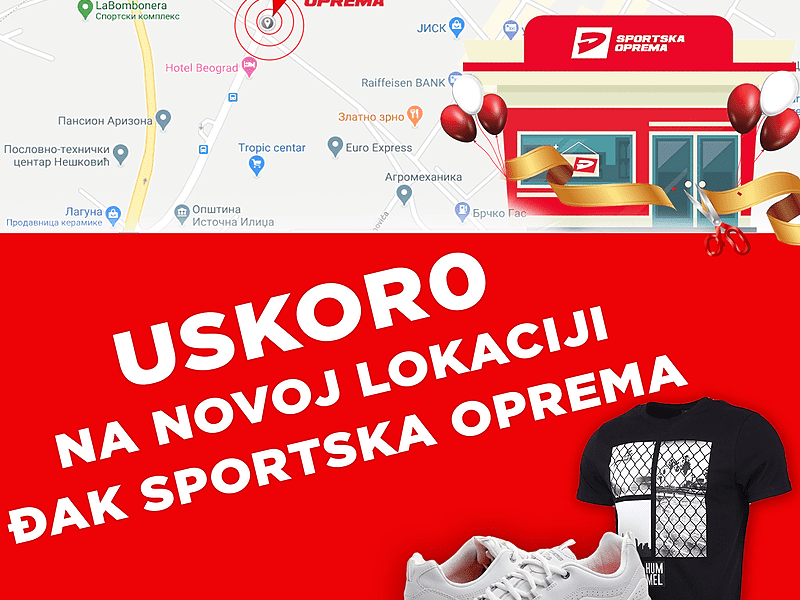 Đak sport na novoj lokaciji