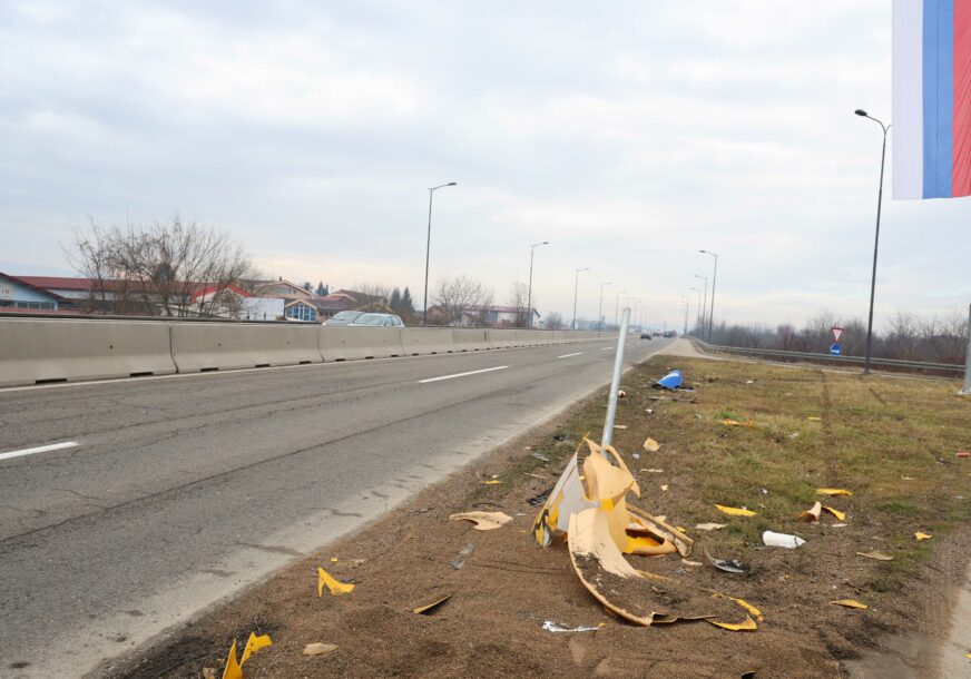 Uništen stacionarni radar na brzoj cesti Banjaluka-Laktaši