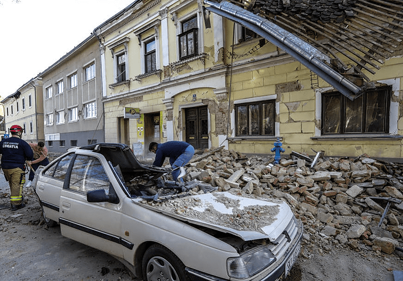 NOVI ZEMLJOTRES KOD PETRINJE 