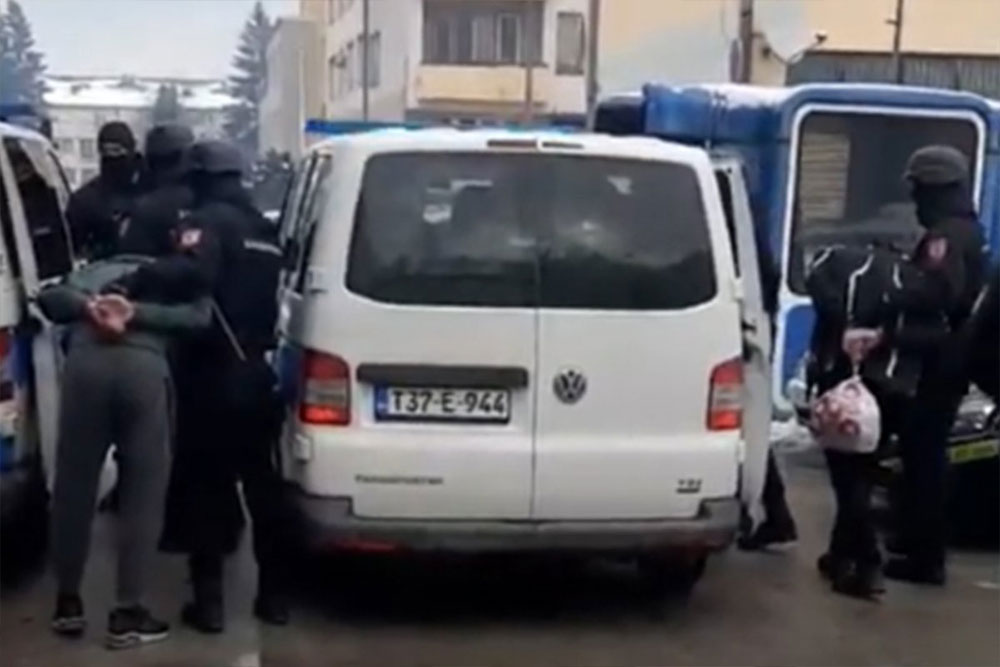 Pogledajte video hapšenja u akciji staza 