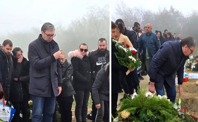 Vučićeva objava fotografija sa sahrane žrtava iz Novog Sada izazvala bijes javnosti u Srbiji