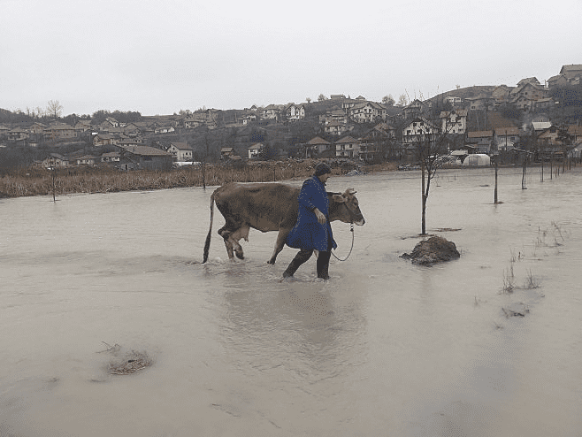 Poplavljena imanja u Crnoj Gori