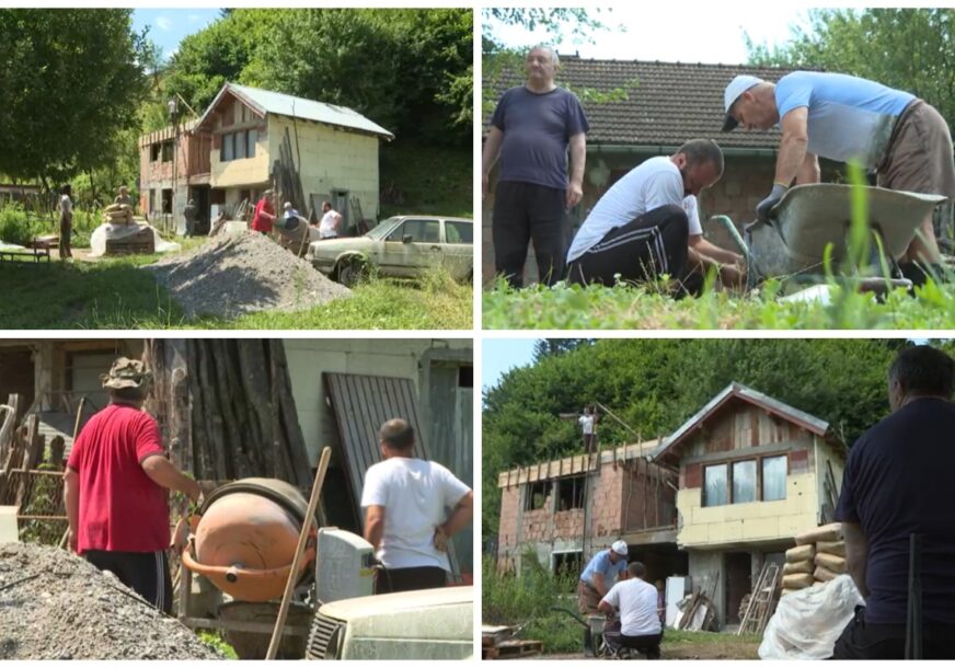 Srbi i Bošnjaci grade kuću komšiji u Popovom mostu: ”Političari neka pričaju svoju priču, a mi ćemo svoju”