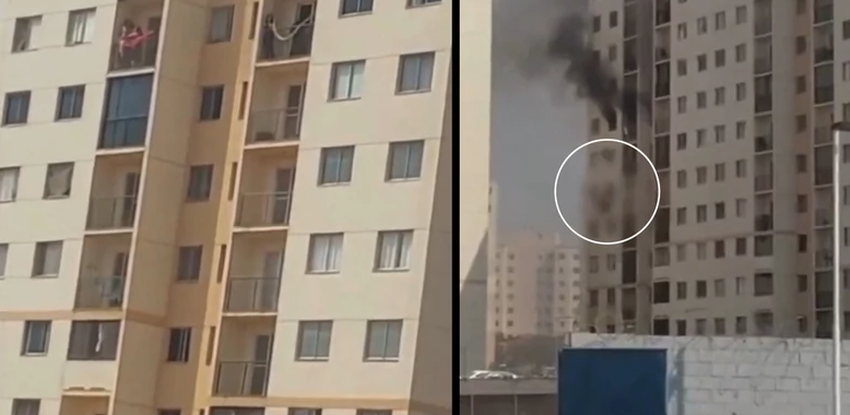  JEZIVA TRAGEDIJA Par sa bebom u naručju skočio sa 7. sprata, u nadi da će se SPASITI OD POŽARA (VIDEO)