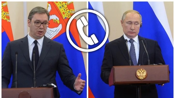 Razgovarali Vučić i Putin