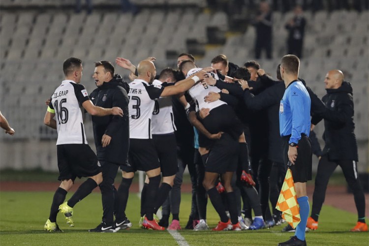Fudbaleri Partizana ubjedljivi protiv Vojvodine