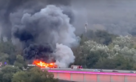 PLANUO AUTOBUS Na terenu 10 vatrogasaca, poznato stanje putnika