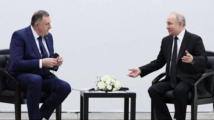 Dodik i Minić u Rusiji: Sastanak s Putinom zakazan za danas