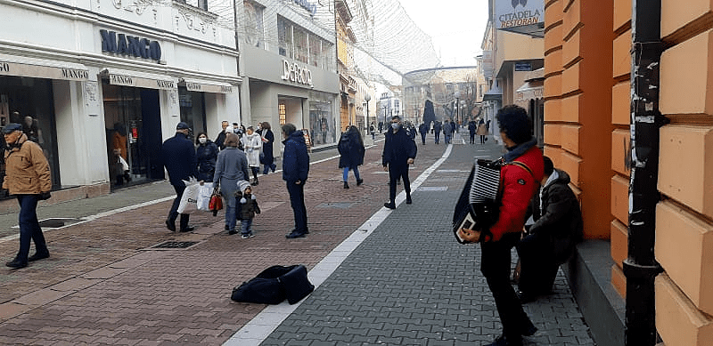 Centrom Banjaluke čuli se zvuci harmonike