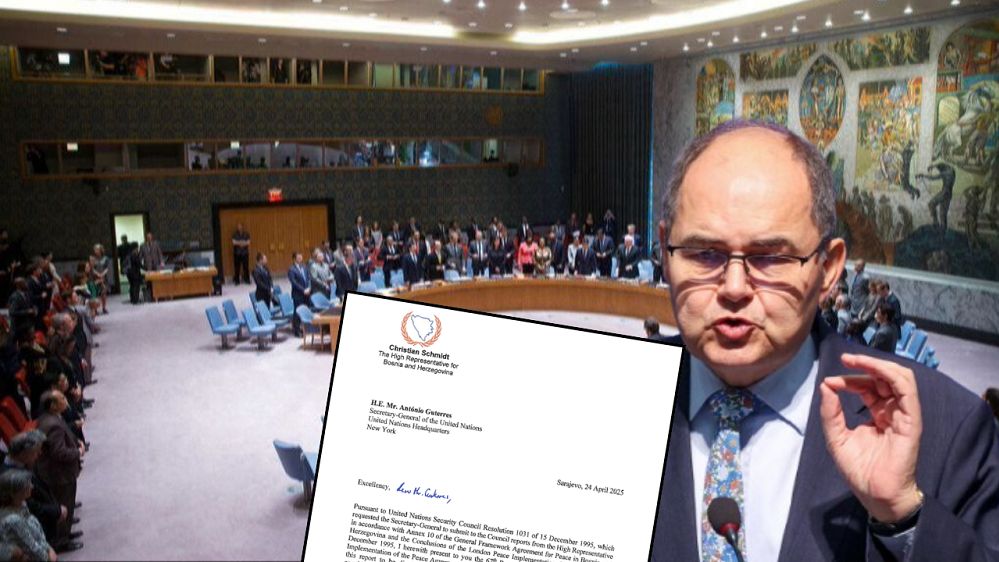 Šmit uputio pismo generalnom sekretaru UN-a: Pokušaj usvajanja novog entitetskog ustava je posebno opasan