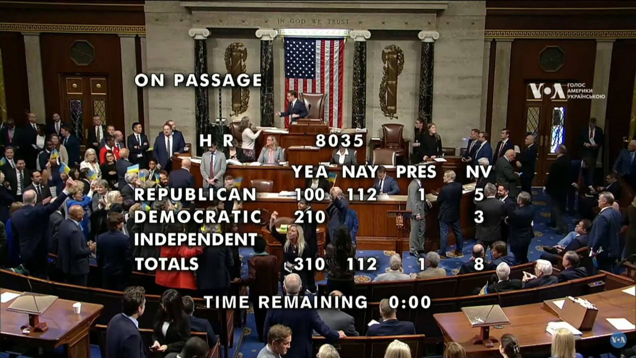Zastupnički dom Kongresa SAD-a odobrio je prijedlog zakona o dodjeli programa pomoći Ukrajini od 61 milijarde dolara 
