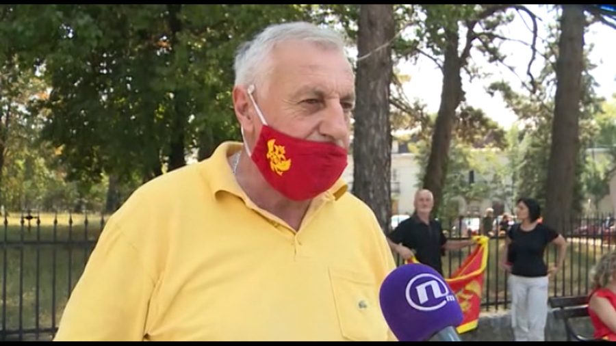 Veliki broj građana u Cetinju na protestima protiv odluke SPC-a