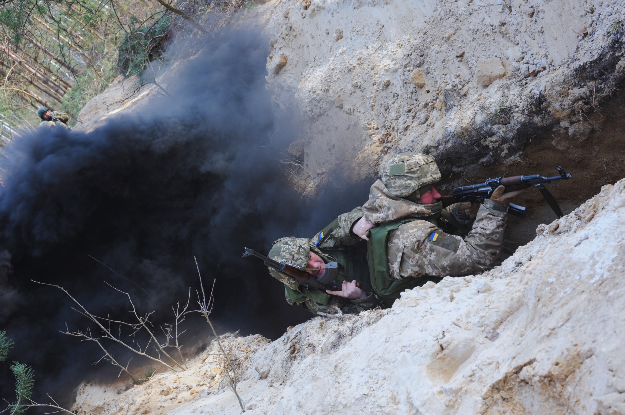 Borbe u pograničnim dijelovima Harkovske oblasti