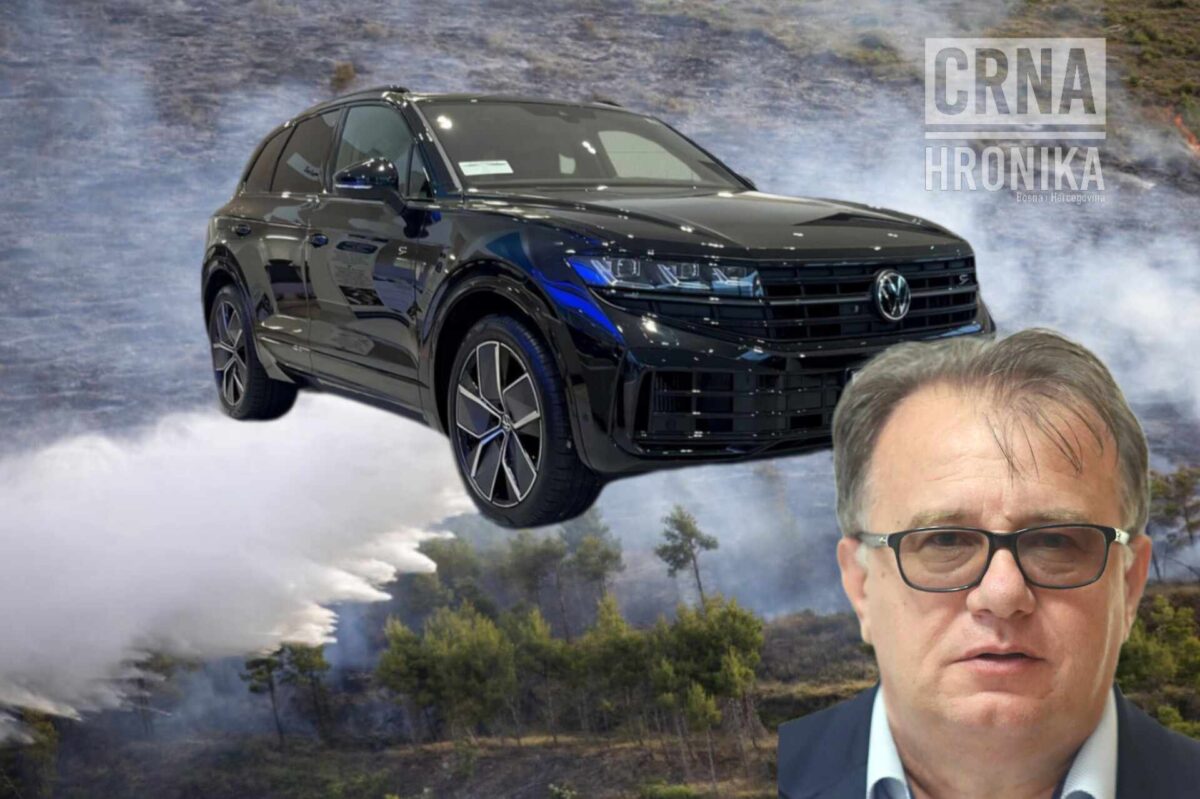 Može li VW Touareg gasiti požare?