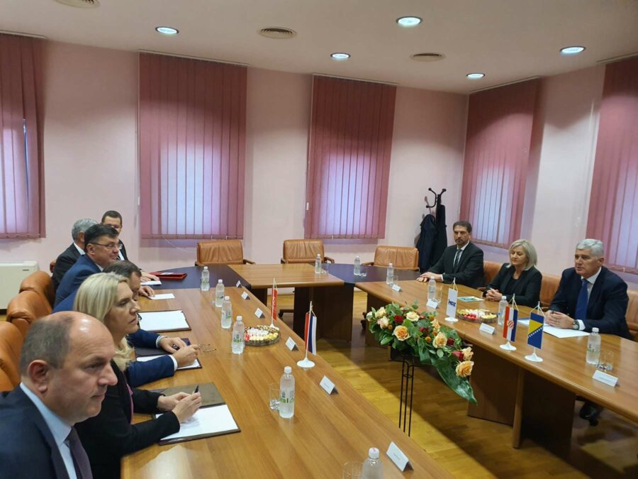 Sastanak HDZ-a i SNSD-a u Mostaru