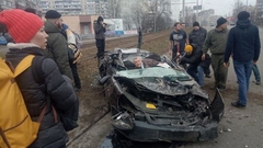 INDEX.HR: Auto u Kijevu nije pregazio ruski tenk, nego ukrajinski /VIDEO/