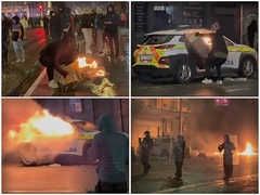 Protest u Dablinu zbog napada na žene i djecu (VIDEO)