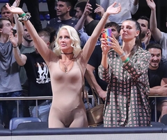 SKANDALOZNO IZDANJE SRPSKE KOŠARKAŠICE NA TRIBINAMA: Milica navijala za Partizan i stajlingom malo pretjerala!