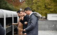 KOD HRAMA SVETOG SAVE Stanivuković zapalio svijeću za PATRIJARHA IRINEJA u Beogradu