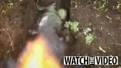Objavljen uznemirujući snimak: Dron baca bombe na vojnika. Prva, druga, treća... VIDEO