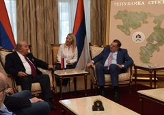 Dodik se sastao sa Spirouom: Srpska brani Dejtonski sporazum